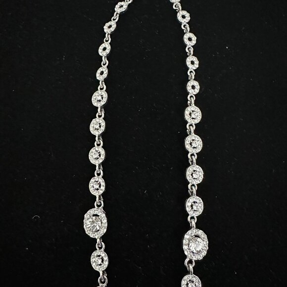 Crystal Necklace - Very Sparkly - NWOT - Picture 3 of 4